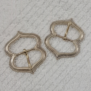 TT-7562หัวเข็มขัดทองเหลืองและโลหะผสมทองแดงสไตล์ยุคกลางโบราณเสือสัมผัส - Product Image 3