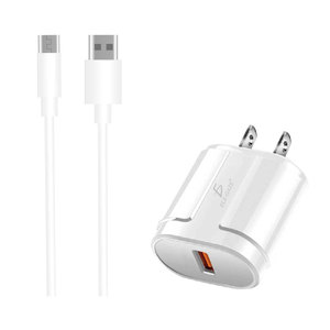 <b>USB</b> Fast Charger <b>Micro</b> V8 <b>Cable</b> 5V 2.1A for Mobile Phones Earphones Industrial Use AC Port US/EU/JP Socket SCP Adapters - Product Image 2