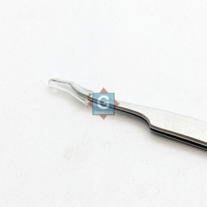 Pinzas Angulares de Acero Inoxidable de Alta Calidad para Extensión de Pestañas con Punta Suave y Duradera - Product Image 6