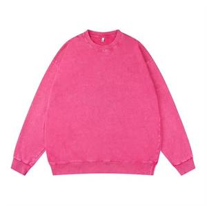 เสื้อกันหนาวมีฮู้ดของผู้ชายเสื้อวอร์มแนวสตรีทแวร์วินเทจซักกรดเสื้อมีฮู้ดและสเวตเชิ้ตแขนปกติของผู้ชาย - Product Image 6