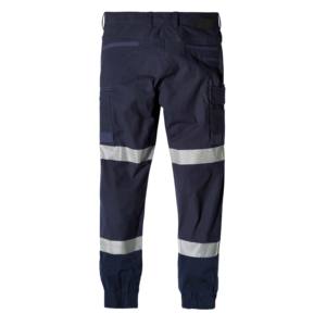 Nouveauté Printemps Pantalon de Travail Haute Visibilité pour Hommes Pantalon de Travail Réfléchissant Multi-Poches Coupe Droite Taille Moyenne Devant Plat - Product Image 3