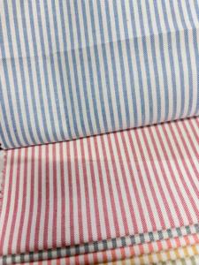 Tela Oxford a Cuadros y a Rayas de Alta Calidad de 58 Pulgadas de Ancho para Camisas, Tela de Algodón a Rayas para Exportación, Venta al Por Mayor - Product Image 5