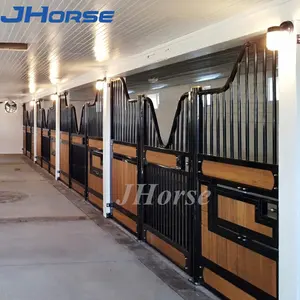 खेत Equipement बांस घोड़े स्टाल दीवारों हार्स खलिहान पैनलों स्थिर घोड़ों के लिए दरवाजे
