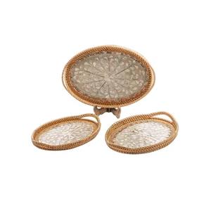 Bandeja de calidad garantizada, sensación sólida que le da una sensación de calidad y confianza, la bandeja se puede reutilizar para frutos secos, dulces o aperitivos. - Product Image 2