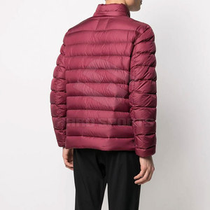 แจ็กเก็ตปลาปักเป้าสำหรับผู้ชายเสื้อแจ็คเก็ตฤดูหนาวพิมพ์ลายโลโก้ตามสั่ง - Product Image 3