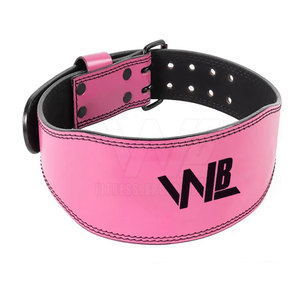Equipo de fitness transpirable para uso unisex cinturón de levantamiento de pesas al por mayor OEM logotipo personalizado cinturón de levantamiento de pesas - Product Image 1