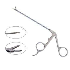 Pinzas de Sujeción de Precio de Fábrica, Instrumentos Quirúrgicos, Instrumento Médico, Artroscopia, 160 mm, Portaagujas Reutilizable de Acero Inoxidable - Product Image 3