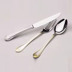 Mirror Polished Eco Friendly Stainless Steel Luxury Cutlery Sets Dishwasher Safe Durable <b>Soup</b> & Rice <b>Spoon</b> for Dinner - Product Image 3