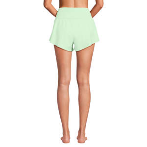 กางเกงขาสั้นสตรีผ้าโพลีเอสเตอร์สแปนเด็กซ์แบบมีเชือกผูกออกแบบได้ตามต้องการ - Product Image 6