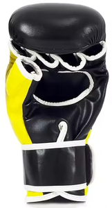 Custom Unisex MMA <b>Gloves</b> for Martial Arts Training <b>Moisture</b> Wicking Hook Loop Closure PU Material Professional Kickboxing <b>Gloves</b> - Product Image 3