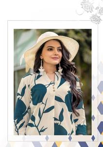 ชุดเดรสผ้าไหมสไตล์อินเดีย vichitra พร้อมกางเกงผ้าคอตตอนทำมือปักลายดอกไม้สำหรับงานปาร์ตี้ - Product Image 6