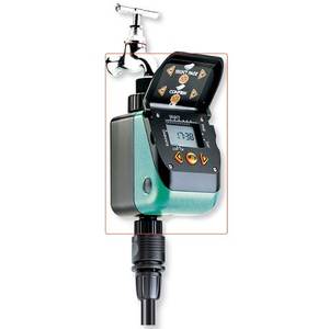 Programador de Riego Digital AQUAUNO 8412 Claber Tap Video 2+ (9V) para Microirrigación, Temporizador de Riego por Goteo para Jardín - Product Image 1