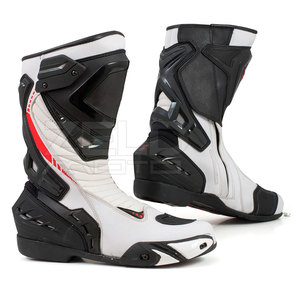Zapatos de moto de cuero genuino de alta calidad, zapatos de moto de uso al aire libre de nuevo diseño - Product Image 2