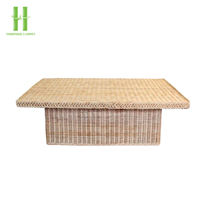 Mesa de Centro Redonda Más Vendida al Precio Más Bajo, Muebles de Sala de Estar, Mesas de Té de Ratán Natural Ecológicas de Vietnam - Product Image 2