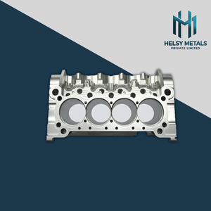 Advanced VMC Machined Aluminum Cylinder Block High Accuracy <b>Mounting</b> Holes for Automotive <b>Engines</b> and Performance Systems - Product Image 1