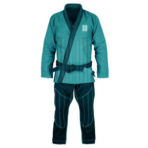 Uniforme BJJ Gi preencogido de algodón 100% DE DOBLE TEJIDO barato | Uniforme de entrenamiento personalizado OEM Jiu Jitsu Gi - Product Image 2
