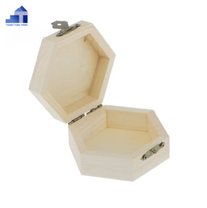 Caja de madera del más vendido, caja de regalo de madera hecha a mano con logotipo personalizado, exclusiva, protege las joyas del polvo de una fábrica vietnamita - Product Image 1