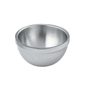 Creative Stainless Steel Shiny Bowl Resorts Decorative Tabletop Double <b>Wall</b> Metal Bowl Restaurant Hotel Ware Salad Serving Bowl - Product Image 1