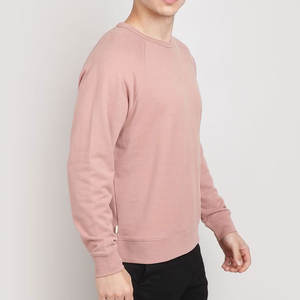 เสื้อสเวตเตอร์ผ้าฝ้าย100% สำหรับผู้ชายเสื้อสเวตเตอร์ผ้าคอตตอนน้ำหนักเบาไม่มีลาย420gsm 100% ออกแบบโลโก้ได้ตามต้องการ - Product Image 5