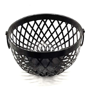 Creative Rectangle <b>Metal</b> Wire Food Utility <b>Baskets</b> Creative Fruit Tray Storage <b>Basket</b> for Household Living Room Restaurant - Product Image 1