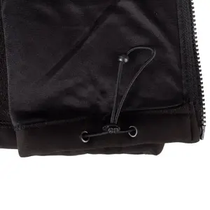 แจ็กเก็ตกันน้ำ/เสื้อผ้ารักษาความปลอดภัยสีดำปลอกนิ่มออกแบบโลโก้ได้ตามต้องการ - Product Image 4