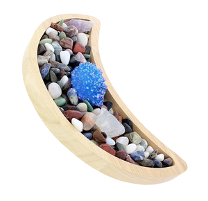 Bandeja de Madera de Alta Calidad para Uso en Hoteles y Restaurantes, Juego de Bandejas con Forma de Luna y Estrella, Plato Musulmán, Bandeja de Cristal - Product Image 3