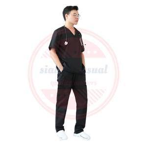 Conjuntos de uniformes médicos transpirables para hombres en uniforme de precio al por mayor para conjunto de hospital de enfermería - Product Image 4