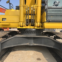Excavatrice sur chenilles Komatsu PC400, 40 tonnes, grande pelle hydraulique lourde, moteur SAA6D125E5, d'occasion, japonaise, pour l'exploitation minière et les carrières
