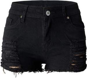 Shorts en jean décontractés vintage d'été pour femmes, coupe droite, très respirants, avec logo personnalisé – Services OEM ODM lavables - Product Image 1
