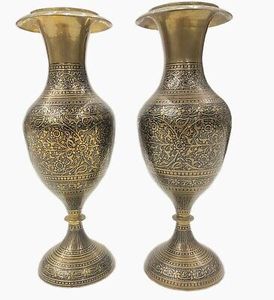 Pot de fleur en laiton de qualité supérieure pour la décoration de la maison Fabricants et fournisseurs de jardinières en laiton de l'Inde. - Product Image 6