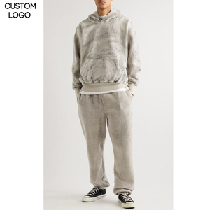 Chándal con Capucha para Hombre, Lavado Ácido, Invierno, Alta Calidad, Hecho en Pakistán, Logotipo Personalizado, 100% Algodón, Ropa Casual - Product Image 1