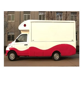 Chariot alimentaire motorisé de style rétro avec cadre en aluminium résistant à la rouille, taille personnalisable pour événements de restauration en extérieur/intérieur - Product Image 5