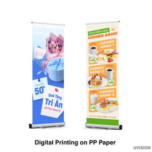 Standee PP Non-Adhesive 360x80cm Oil-Based Ink Printing, Glossy <b>Lamination</b>, Durable & Sharp Color - Product Image 6