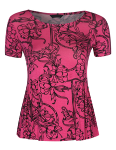 T-shirts d'été décontractés grande taille pour femmes du Bangladesh fabriqués à partir de tissu de jersey-ODM Supply - Product Image 1