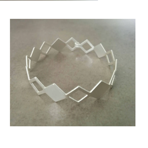 2024 November Buy Latest Light Weight Jewelry Famous worldwide Cutting and Stylish Bangle Laser Cut Golden Polished for Women - Product Image 3