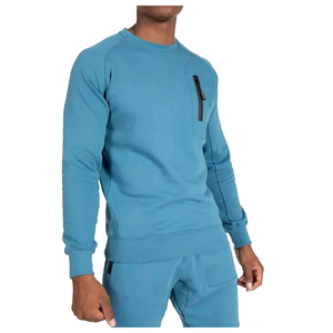 Ensemble de survêtement d'hiver pour homme avec logo personnalisé, respirant, col rond, jogging, 2 pièces, tissu décontracté de luxe, approvisionnement en vrac, imprimé - Product Image 5