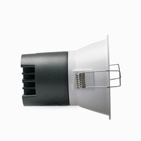 Downlight LED Empotrable de Alta Eficiencia, Regulable, Antideslumbrante, Ajustable