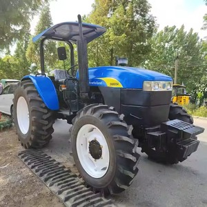 Nuevo/Holanda 4x4 Mini Tractor Rueda agrícola para caminar multifuncional 50hp con condición de motor diésel usado - Product Image 5