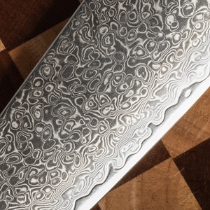 Cuchillo de chef de cocina de acero de Damasco personalizado al por mayor servicio OEM ODM con hoja afilada para uso profesional - Product Image 2