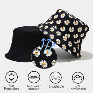 Sombrero de cubo de cuero sintético impermeable para hombre y mujer, gorra de pescador de cuero sintético, estilo Hip Hop, Panamá, color sólido, para otoño - Product Image 4