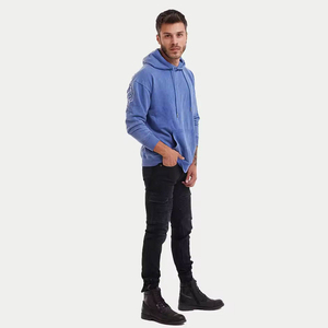 Sudadera con Capucha de Invierno Unisex de Alta Calidad, 100% Algodón, Corte Regular, al por Mayor, Lavado Ácido, Bordada, Lisa, Teñida, Vintage, Desgastada - Product Image 4