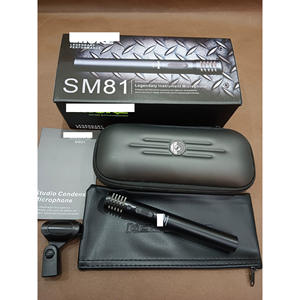 Micrófono de Condensador <span class=keywords><strong>Profesional</strong></span> SM81 de Diafragma Pequeño para Piano, Guitarra, Grabación de Escenario, Instrumentos, para <span class=keywords><strong>Shure</strong></span> - Product Image 1
