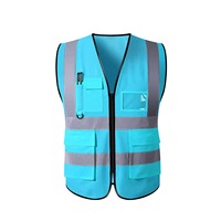 Vêtements de travail de sécurité industrielle personnalisés, multicolores, logo personnalisé, haute visibilité, réfléchissants, certifiés CE, coupe-vent