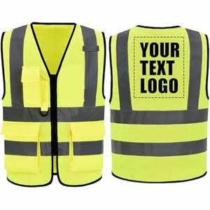 Chaleco de Seguridad Moderno de Alta Calidad 2026, Personalizable, con Múltiples Bolsillos para Adultos Unisex, Diseño de Bolsillos de 5 Dimensiones - Product Image 4