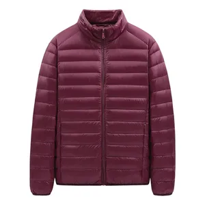 Chaqueta de Invierno Acolchada Personalizada al por Mayor para Hombre, Tela de Lona, Cuello Alto, Logotipo Frontal, Ecológica y de Secado Rápido - Product Image 5