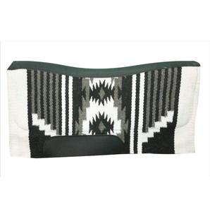 Vente en gros Navajo Western Laine Tissée Imprimé Géométrique Cuir Patch Tapis de Selle 32x32 Tailles Assorties Polaire Dessous Feutre Fourrure - Product Image 1