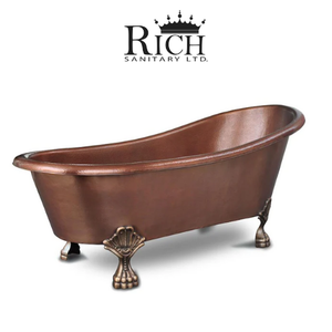 อ่างอาบน้ำทองแดงค้อนคุณภาพสูงขายดีดีไซน์ทันสมัยอ่างน้ำร้อนสำหรับบ้านและโรงแรมเพื่อวัตถุประสงค์ในการอาบน้ำที่หรูหรา - Product Image 3