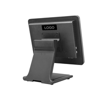 Vente en gros de caisses enregistreuses de bureau Windows de 15 pouces, écran tactile capacitif 10 points, système POS pour point de vente, Win10/Win11