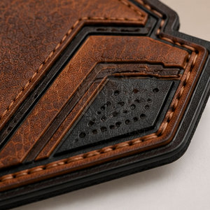 Écussons en cuir personnalisés, étiquettes avec logo sur mesure, badges décoratifs à coudre pour chapeaux, accessoires de loisirs créatifs et designs personnalisés - Product Image 6