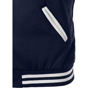 Nouveau design 2025 fabricant de veste d'université veste de pull d'université personnalisée maillot de football hommes veste de baseball vierge en gros - Product Image 5